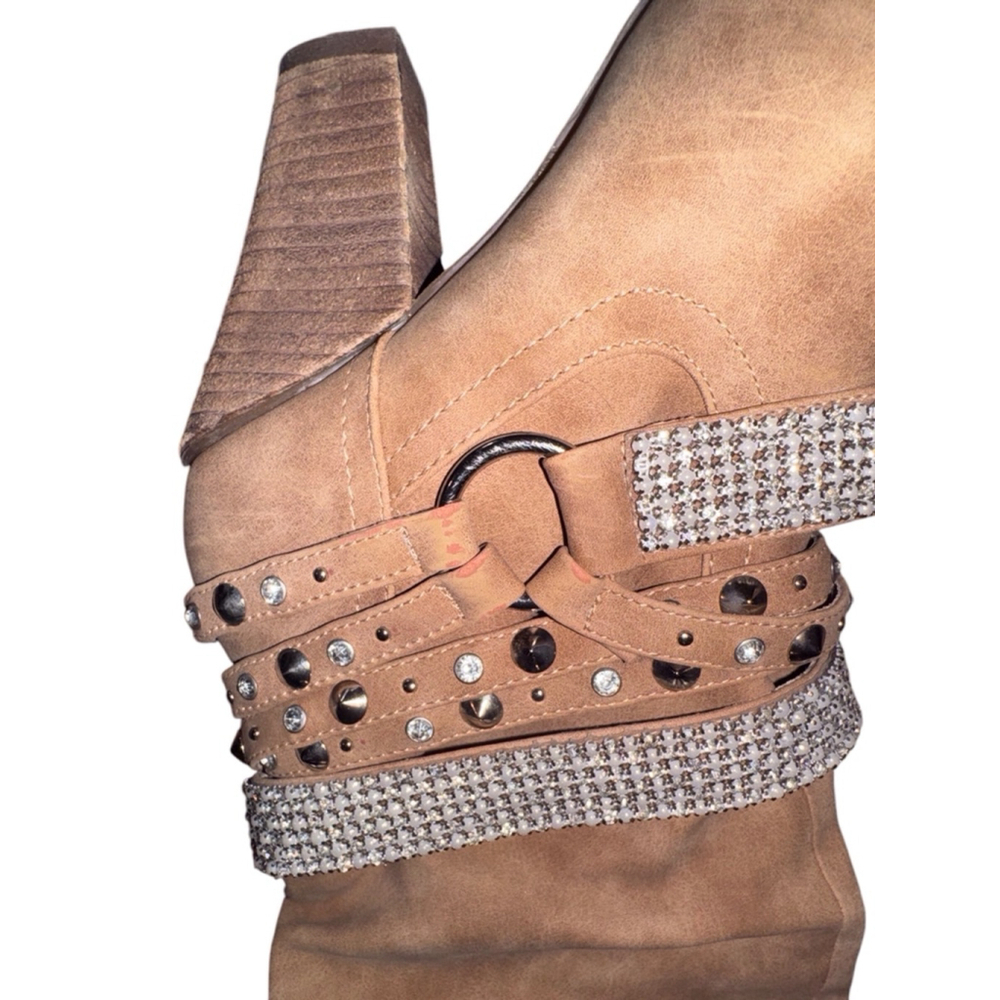 Womens rated Boots Size 7.5 Brown - Picture 2 of 9